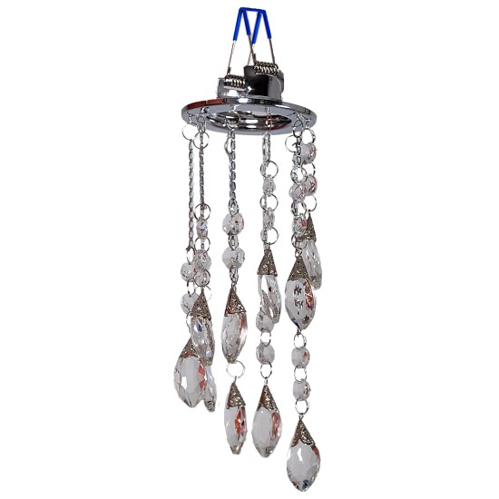 NIKOM DOWNLIGHT CRYSTALS GLASS ROUND A927 GOLD