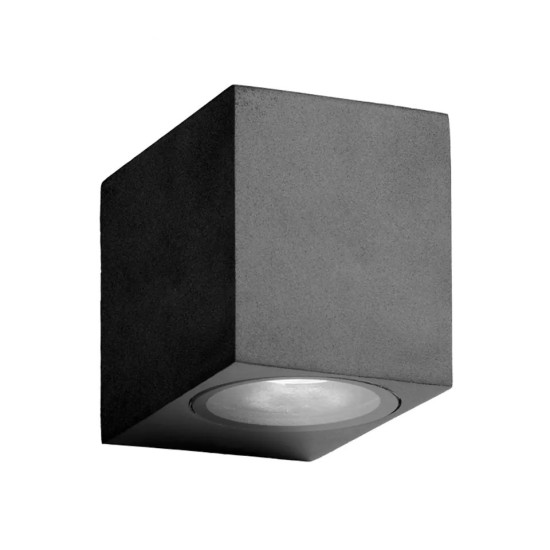 NIKOM FACADE LIGHT ALU 1XGU10 IP54 K42038 BLACK