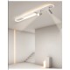 NIKOM LED CEILING LIGHT WHITE LINE 86W 7000LM MB5368W-100L