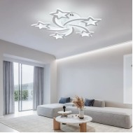 NIKOM LED ПЛАФОНИЕРА ЗВЕЗДА 5 96W 9000LM MD9872-5