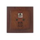 NILSON TOURAN SOCKET INTERNET CAT5e RJ45 WALNUT 24271044