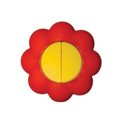 ÎNTRERUPĂTOR CU DOUĂ CIRCUITE METALKA MAJUR HAPPY 10A FLOARE 16.33.004