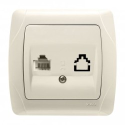 VIKO CARMEN CARMEN TELEPHONE SOCKET CREAM