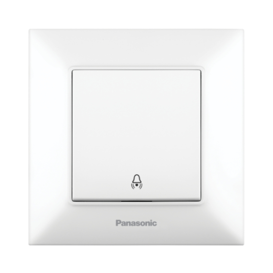 PANASONIC ARKEDIA КЛЮЧ ЗВЪНЕЦ БУТОН БЯЛ СВЕТЕЩ