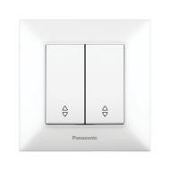 PANASONIC ARKEDIA КЛЮЧ ДЕВИАТОР ДВОЕН БЯЛ