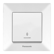 PANASONIC ARKEDIA КЛЮЧ ДЕВИАТОР СХ.6 БЯЛ СВЕТЕЩ