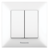 PANASONIC ARKEDIA КЛЮЧ СЕРИЕН/ДВОЕН СХ.5 БЯЛ 