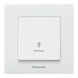 PANASONIC KARRE PLUS  ALB Intrerupator cap scara cu lumina
