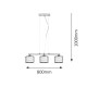 RABALUX CANDELABRU ANASTASIA 2630