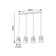 RABALUX CANDELABRU ZENAIDA 3544