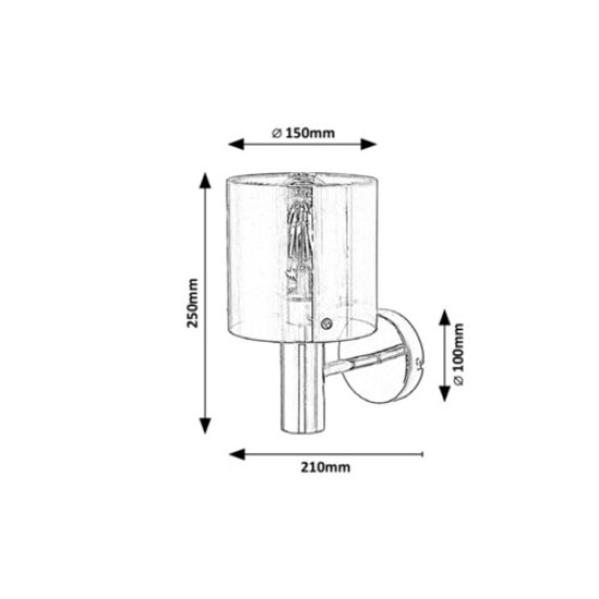 RABALUX APLICE DECORATIVO  DONATI 5248