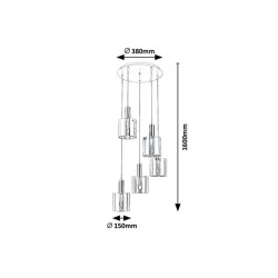 RABALUX CANDELABRU DONATI 5251