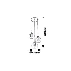 RABALUX CANDELABRU PHILANA 6496