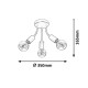 RABALUX CEILING LIGHT ALMUS 6808