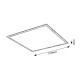 RABALUX LED ПАНЕЛ ALMOND 6908 40W 4200LM 4000K