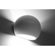 SOLLUX WALL LAMP GLOBE WHITE SL.0032