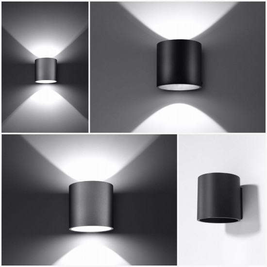 SOLLUX ROUND WALL LAMP ORBIS 1 SL.0048