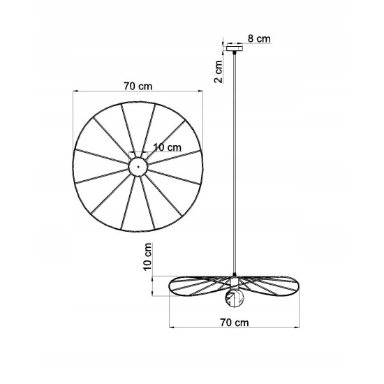 SOLLUX PENDUL ESKOLA 70 TH.010CZ