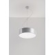 SOLLUX PENDUL ARENA 45 GRI E27 2x60W IP20 SL.0119