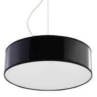 SOLLUX PENDUL ARENA 35 NEGRU E27 2x60W IP20 SL.0115 