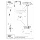 SOLLUX PENDUL ARENA 45 GRI E27 2x60W IP20 SL.0119