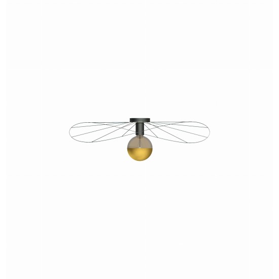 SOLLUX CEILING LIGHT ESKOLA 70 BLACK TH.013CZ