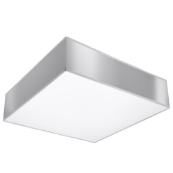SOLLUX CEILING LIGHT HORUS 35 GREY E27 2x60W IP20 SL.0137