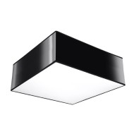 SOLLUX ПЛАФОН HORUS 25 ЧЕРЕН E27 1x60W IP20 SL.0142