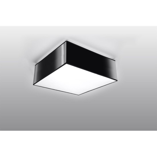 SOLLUX CEILING LIGHT HORUS 35 BLACK E27 2x60W IP20 SL.0136