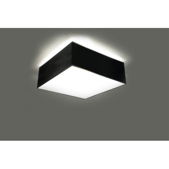 SOLLUX CEILING LIGHT HORUS 35 BLACK E27 2x60W IP20 SL.0136