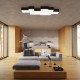 SOLLUX CEILING LIGHT HORUS 35 BLACK E27 2x60W IP20 SL.0136