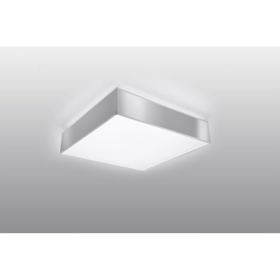 SOLLUX ПЛАФОН HORUS 25 СИВ E27 1x60W IP20 SL.0143