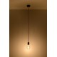 SOLLUX PENDUL EDISON E27 1x60W IP20 SL.0152 NEGRU