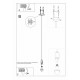 SOLLUX PENDUL EDISON E27 1x60W IP20 SL.0152 NEGRU