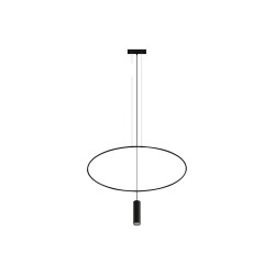 SOLLUX ПЕНДЕЛ HOLAR 1 ЧЕРЕН GU10 1x40W IP20 TH.016CZ 