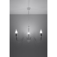 SOLLUX CHANDELIER MINERWA 3 WHITE SL.0213