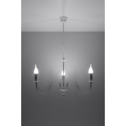 SOLLUX CANDELABRU MINERWA 3 ALB SL.0213