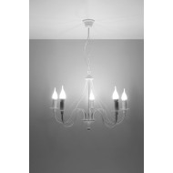 SOLLUX CHANDELIER MINERWA 5 WHITE SL.0214