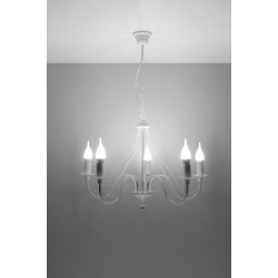 SOLLUX CANDELABRU MINERWA 5 ALB SL.0214