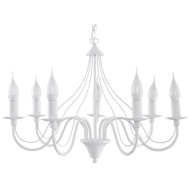 SOLLUX CHANDELIER MINERWA 7 WHITE SL.0215