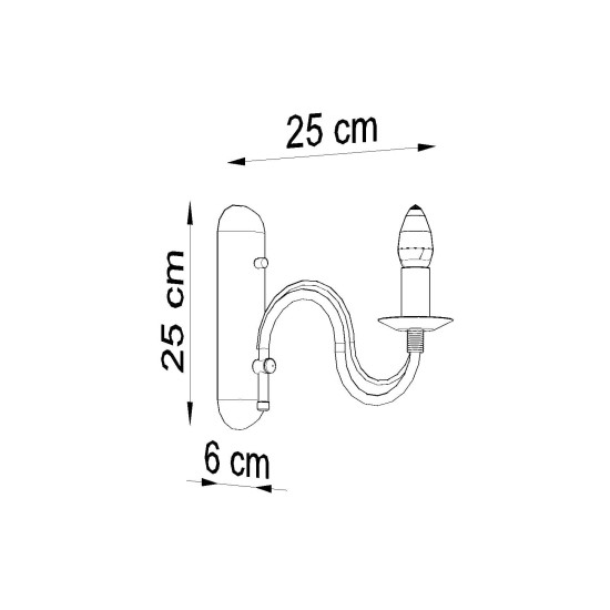 SOLLUX WALL LAMP MINERWA WHITE SL.0216
