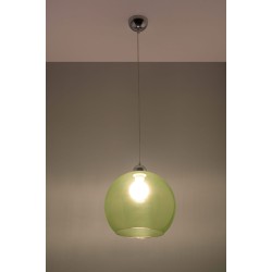 SOLLUX PENDUL  BALL VERDE E27 1x60W IP20 SL.0254