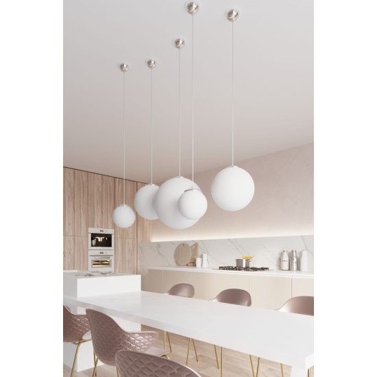 SOLLUX PENDUL UGO 40 ALB E27 1x60W IP20 SL.0265