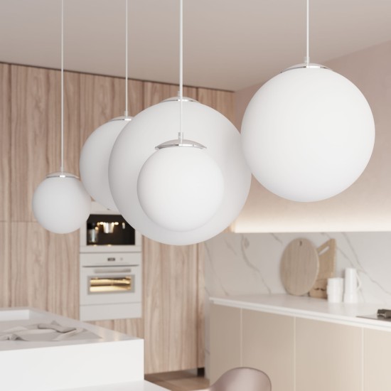 SOLLUX PENDUL UGO 40 ALB E27 1x60W IP20 SL.0265