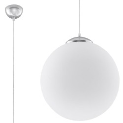 SOLLUX ПЕНДЕЛ  UGO 30 БЯЛ E27 1x60W IP20 SL.0264