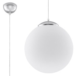 SOLLUX ПЕНДЕЛ  UGO 40 БЯЛ E27 1x60W IP20 SL.0265