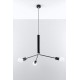 SOLLUX CHANDELIER DUOMO 3D BLACK E27 3x60W IP20 SL.0303