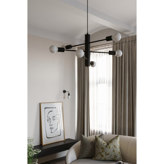 SOLLUX WALL LAMP DUOMO BLACK SL.0306