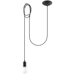SOLLUX ПЕНДЕЛ EDISON КАБЕЛ ТЕКСТИЛ E27 1x60W IP20 SL.0369