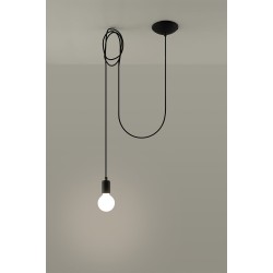 SOLLUX ПЕНДЕЛ EDISON КАБЕЛ ТЕКСТИЛ E27 1x60W IP20 SL.0369